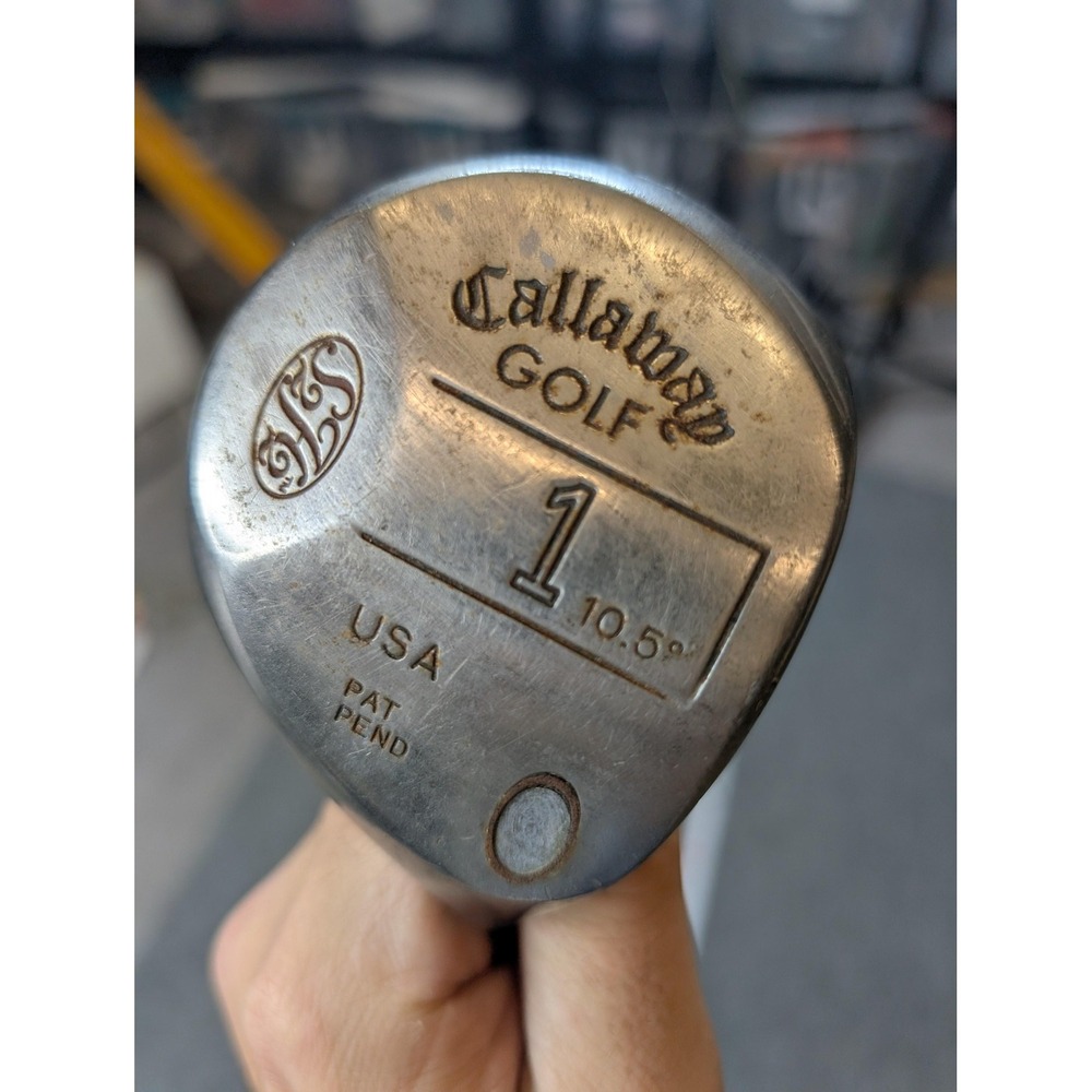 Vintage Callaway Golf 1 Driver 10.5 Degree USA S2H2 Metal Head Steel Shaft 43in